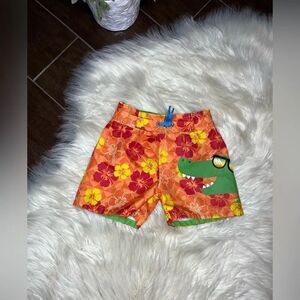 Candlestick cool alligator lined swimtrunks sz 24M